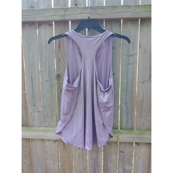 avia razorback tank top lilac purple open slit sides women's XS 0-2 - Picture 4 of 7
